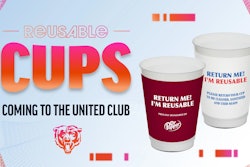 Over 8,000 Chicago Bears game attendees will have access to reusable cups of various sizes.