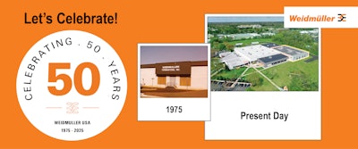Weidmuller Usa 50th Anniversary Photo