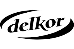Delkor Logo Outlined Black