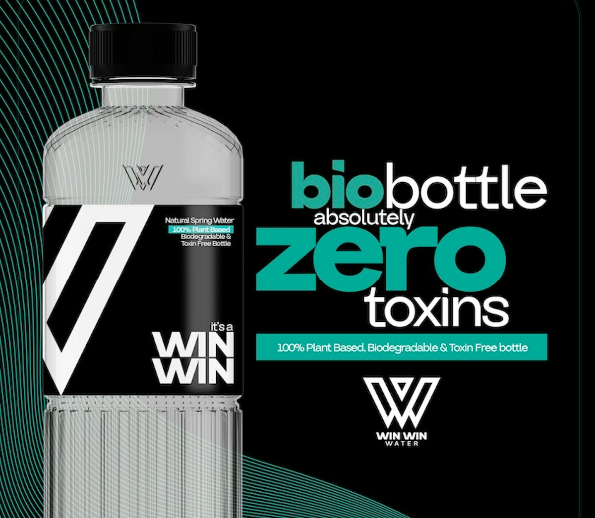 Win Win Water Debuts ขวดพืช 100%