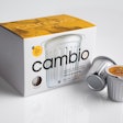 Cambio Roasters has launched the first aluminum coffee pod that is recyclable and K-Cup compatible.