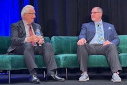 From l. to r., Edward Kosior, NEXTLOOPP Americas, and Robert Flores, Berry Global