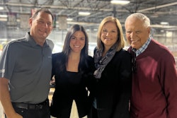Mark Schlossman (Executive Vice President of Sales and Marketing, Third Generation), Samara Ronkowitz (Executive Vice President, Fourth Generation), Lisa Hirsh (CEO & President, Third Generation), and Charlie Hirsh (Chairman of the Board, Second Generation)