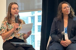 Olga Kachook of SPC (l.) and Crystal Dreisbach of Upstream