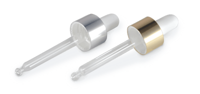 Comar Glass Ball Tip Dropper Assemblies Gold N Silver