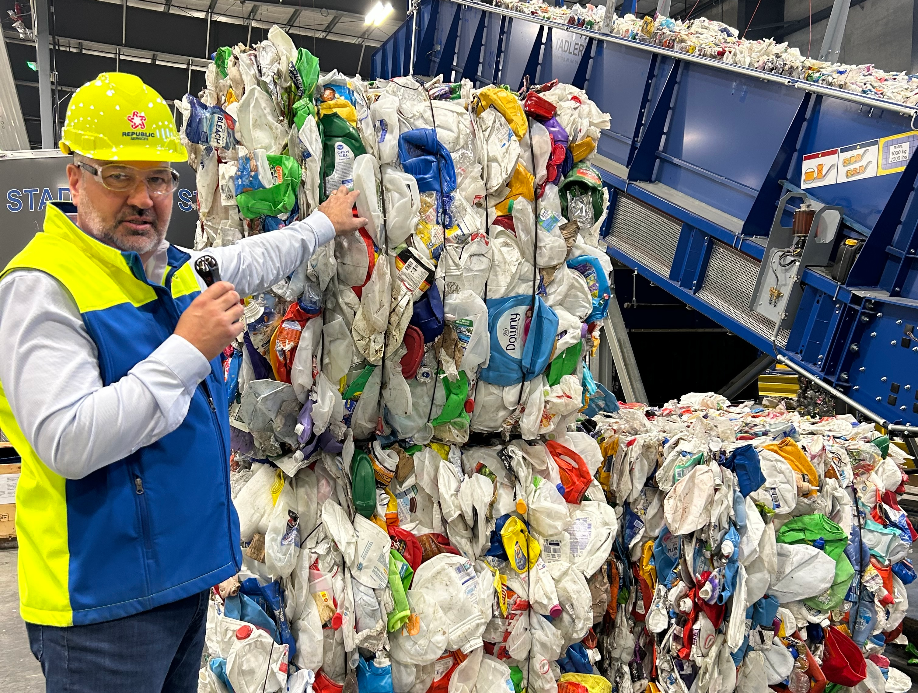 Pete Keller, Vice President of Recycling & Sustainability for Republic Services,