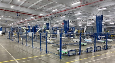 CRG Automation's 50,000 sq ft manufacturing facility.