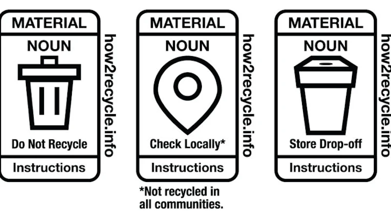 Parcel Drop Off Label H2R Launches Cal SB 343-compliant Store Drop-Off Label | Packaging World