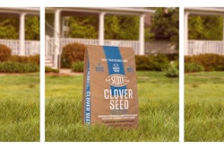 Scott’s new O.M. Scott & Sons natural lawn care line is packaged in an open-mouth kraft SOS (self-opening sack) made from more than 90% FSC-certified paper with a thin OPP layer for barrier. Image courtesy of ScottsMiracle-Gro.