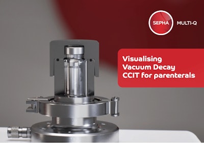 Visualising Vacuum Decay Ccit For Parenterals