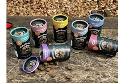 NaturDrops’ functional dog snacks come in colorful paper-based GreenCan packages, each product tailored to support specific health needs.