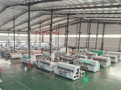 Aopack Box Machine Factory Inside View