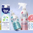 Clean Cult’s redesigned refillable/reusable packaging system features prefilled aluminum bottles and recyclable paperboard cartons in fresh, scent-forward designs.