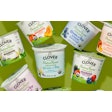 Clover Sonoma’s paper-based yogurt cup is currently available across 13 flavors in the brand’s Organic Low Fat Yogurt and Organic Cream on Top Yogurt lines.