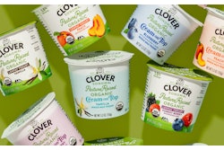 Clover Sonoma’s paper-based yogurt cup is currently available across 13 flavors in the brand’s Organic Low Fat Yogurt and Organic Cream on Top Yogurt lines.