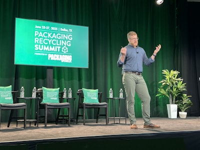 Kory Nook, VP packaging R&I at Danone