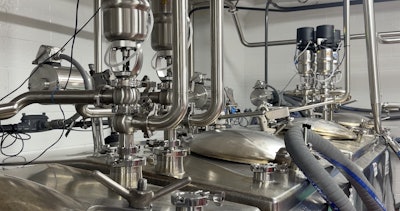 For family-size carton filling, TCCA modified flavor tanks with smart valves to support the line's higher capacity.