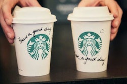 The mineral coating serves as a barrier to liquids without relying on plastic materials.