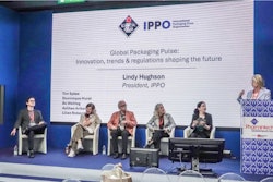 The conversation brought together Tim Sykes, Editor at Packaging Europe; Dominique Huret, specialized journalist and Director of Cape Decision; Bo Wallteg, co-founder of the Packbridge packaging cluster (Sweden); Aslihan Arikan, communicator at Ambalaj Dünyası – Packaging World (Turkey); Lilián Robayo Páez, Media Director for Latin America at PMMI and Editor-in-Chief of Mundo EXPO PACK; and Lindy Hughson, IPPO President and Editor-in-Chief of Packaging News (Australia).