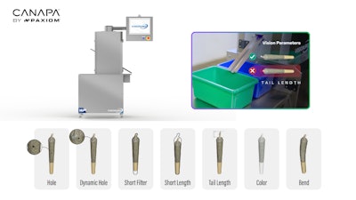 Canapa By Paxiom Launches Vision360 – The Pre Roll Industry’s First & Only Automated Inspection System (1)