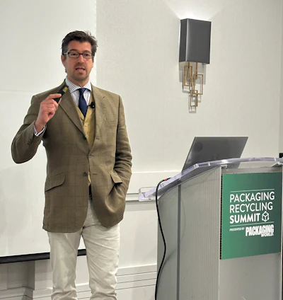Take-back programs help the industry stay ahead of sustainability regulations, says Duncan Flack, chairman at CiPPPA and global sustainability lead at Honeywell, at the 2025 Packaging Recycling Summit.