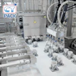 CT Pack industrial packaging machinery with robotic filling system