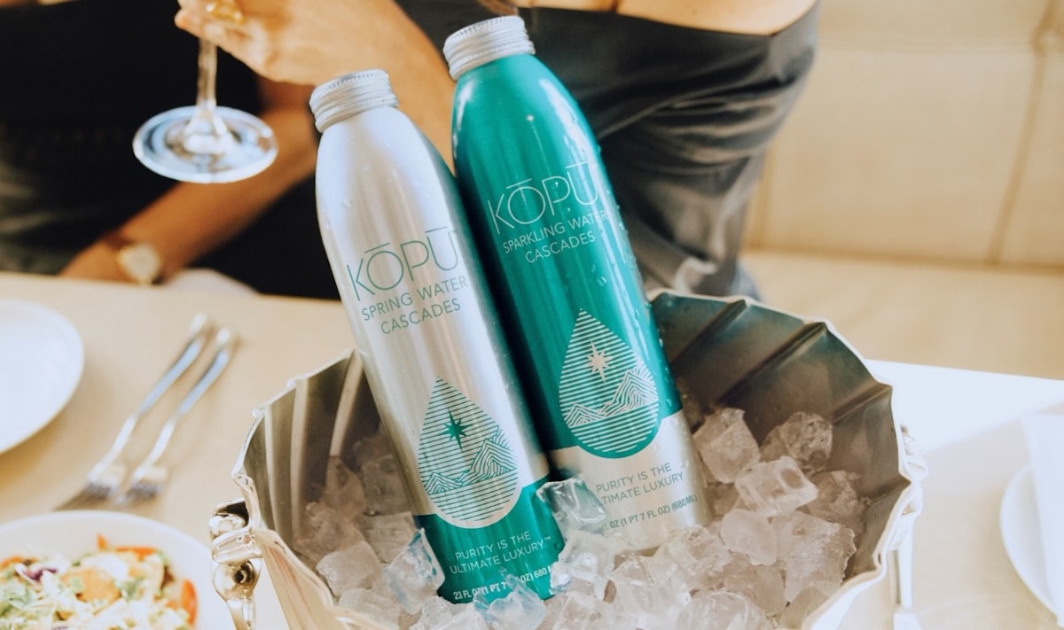 Kopu Waters ให้บริการขวดอลูมิเนียมบริการรีไซเคิลสำหรับ