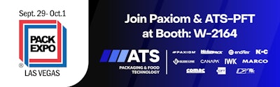 Pack Expo Vegas 2025 Paxiom Ats Pft