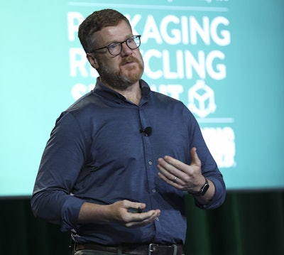 Kory Nook, VP of packaging research and innovation for Danone