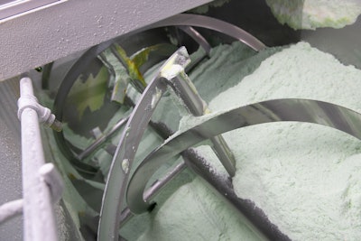 Most blends at DCP include fragrances, colors or other liquid additions.