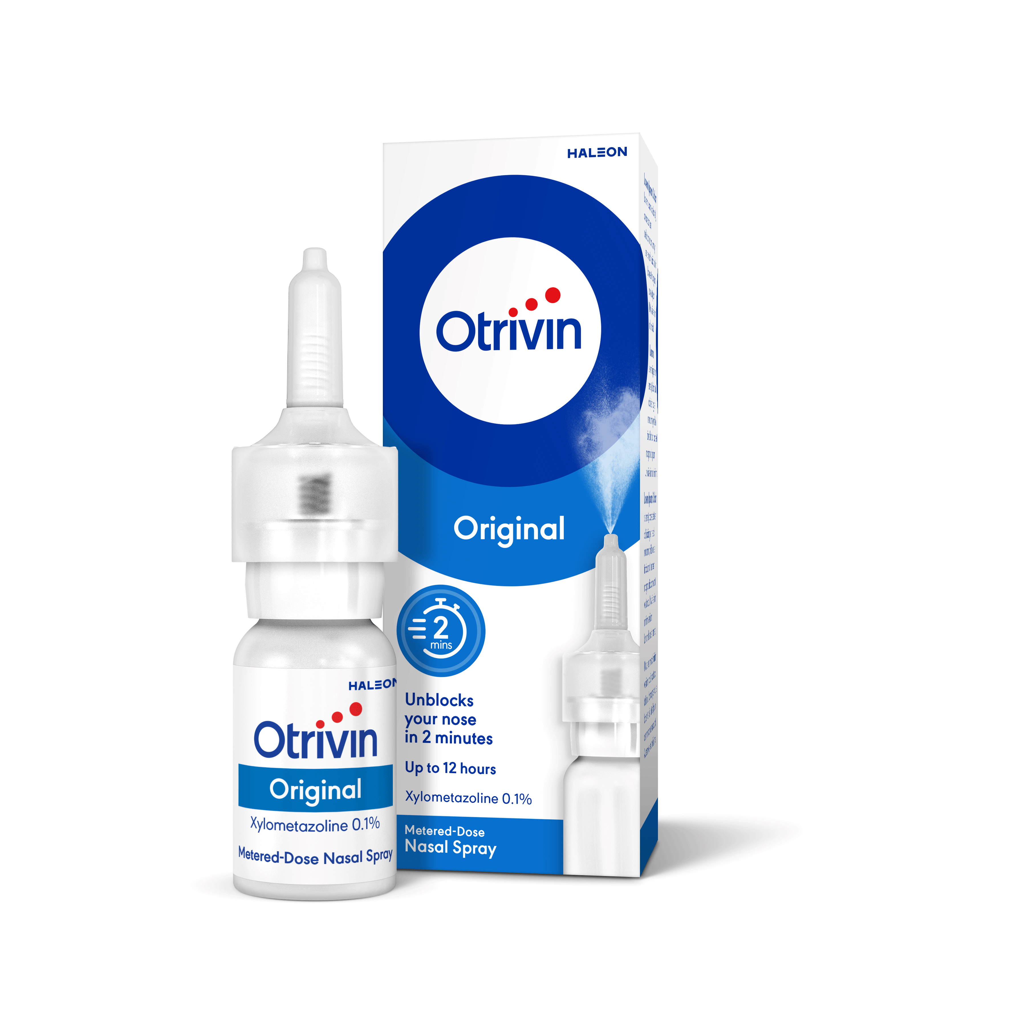 Aptar Pharma's Freepod&circledR; nasal spray pump delivers Haleon's Otrivin&circledR;.