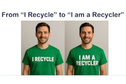 Abel draws a clear line between saying “I recycle” and saying, “I’m a recycler.” One is an action. The other is part of how someone sees themselves. That identity shift is what makes behavior stick.
