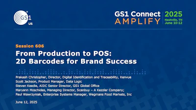 At the recent GS1 Connect panel, brands and retailers demonstrated that they’ve been underway on the 2D barcode project for some time.