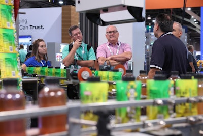 Show floor at PACK EXPO Las Vegas 2023.
