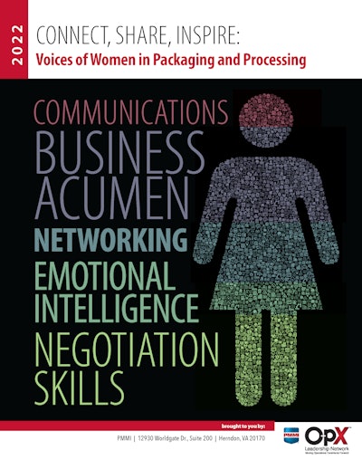 Spectrum leadership chose 'Voices of Women in Packaging and Processing' out of OpX's 22 available work products.