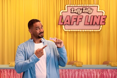 On National Tell A Joke Day in August, thousands of fans called the Laffy Taffy Laff Line for a chance to have their jokes printed on Laffy Taffy wrappers.