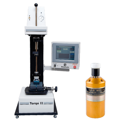 Torqo 1600 non-destructive cap torque tester