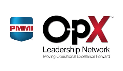OpX work products cover three areas: People (engaging and developing the workforce), Process (driving operational excellence), and Projects (boosting efficiency and reducing costs).