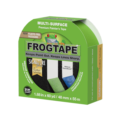 Shurtape invested in new carton-forming and gluing systems to bring the paperboard structure to market. Testing confirmed the new board protects treated tape edges as effectively as the prior rigid container.