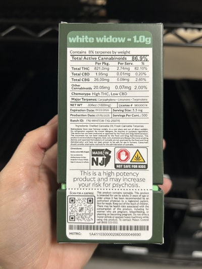 Fernway’s premium rigid cartons, used for edibles and vaporizer products, now carry consistent, compliant labeling in Massachusetts, New Jersey, Illinois, and New York.