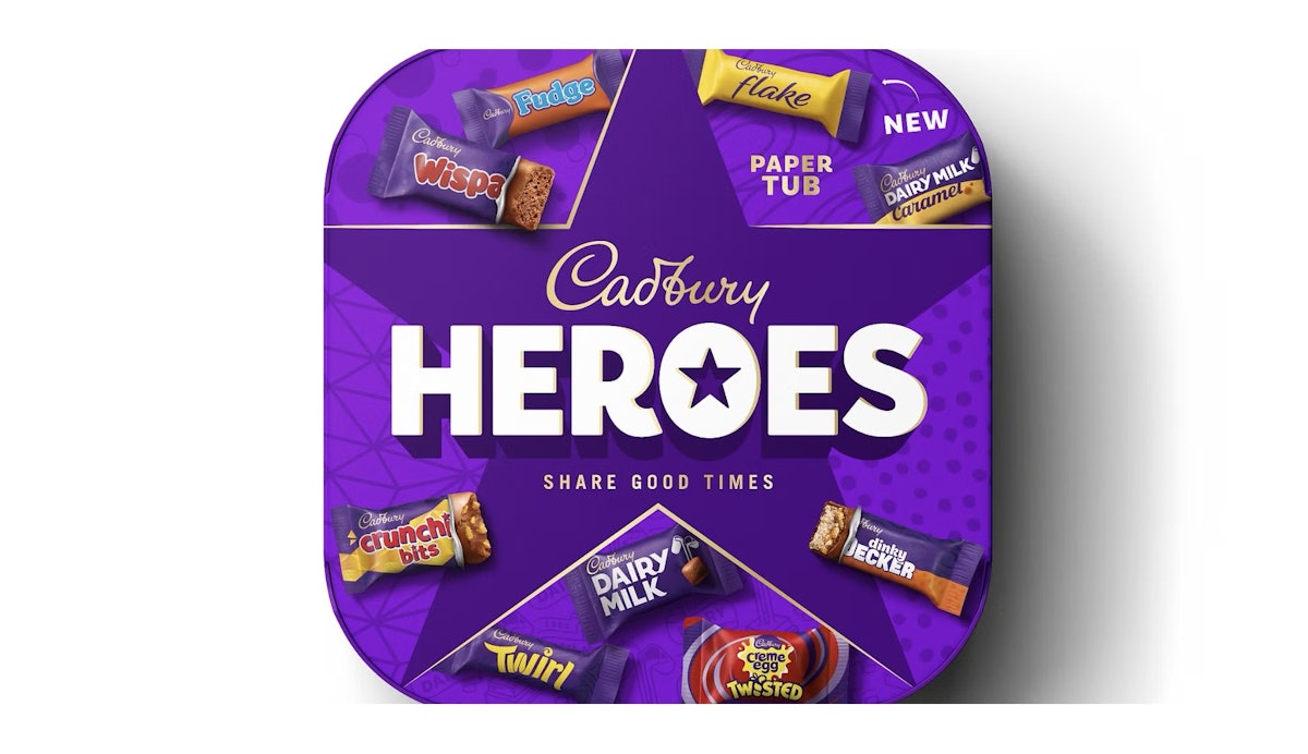 Mondelēz นำถังกระดาษ Cadbury Heroes จำนวน 300,000 ใบในเทสโก้ Mondelēz นำถังกระดาษ Cadbury Heroes จำนวน 300,000 ใบในเทสโก้