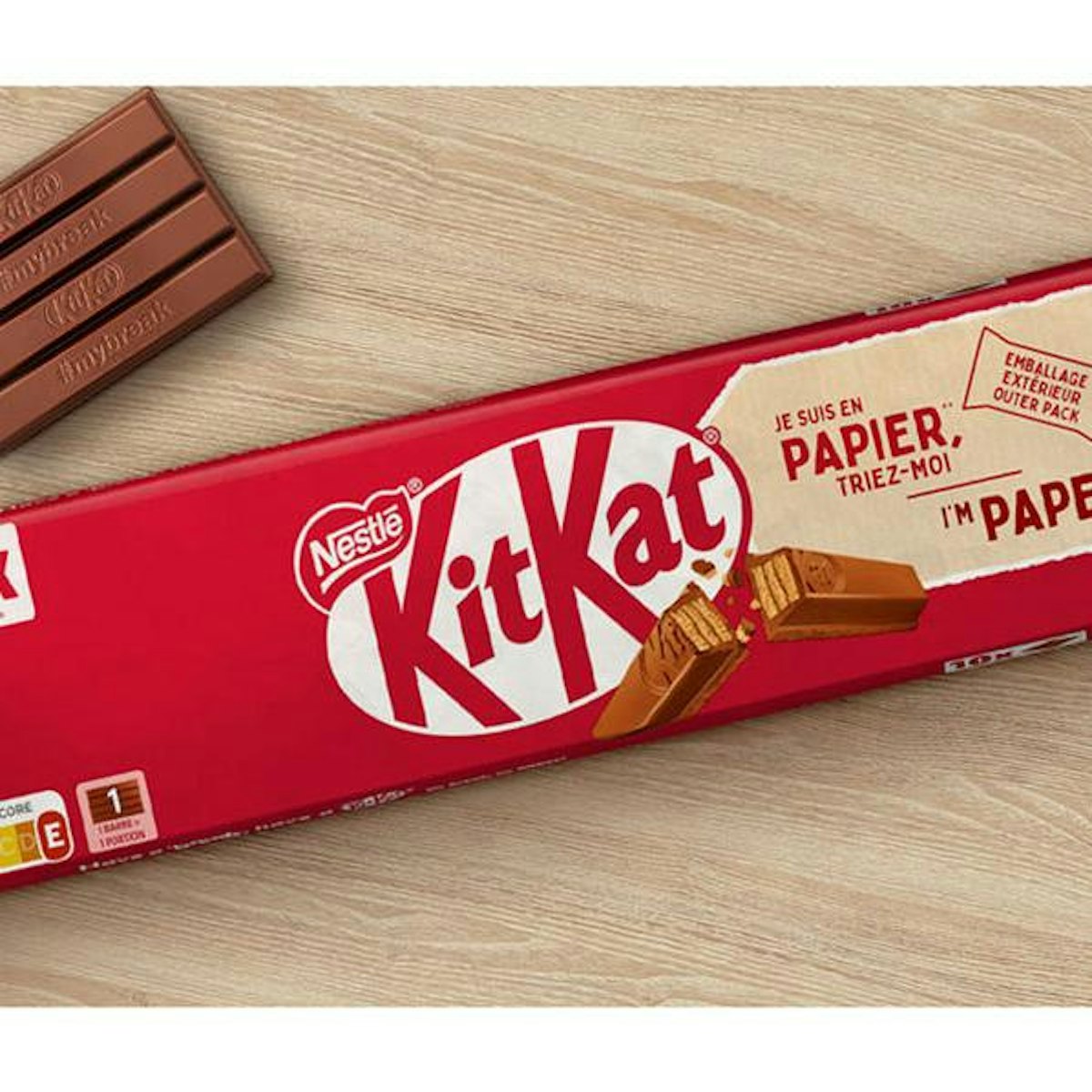 Nestlé เปิดตัว Paper Overwrap สำหรับ KitKat ใน Blossom Hill