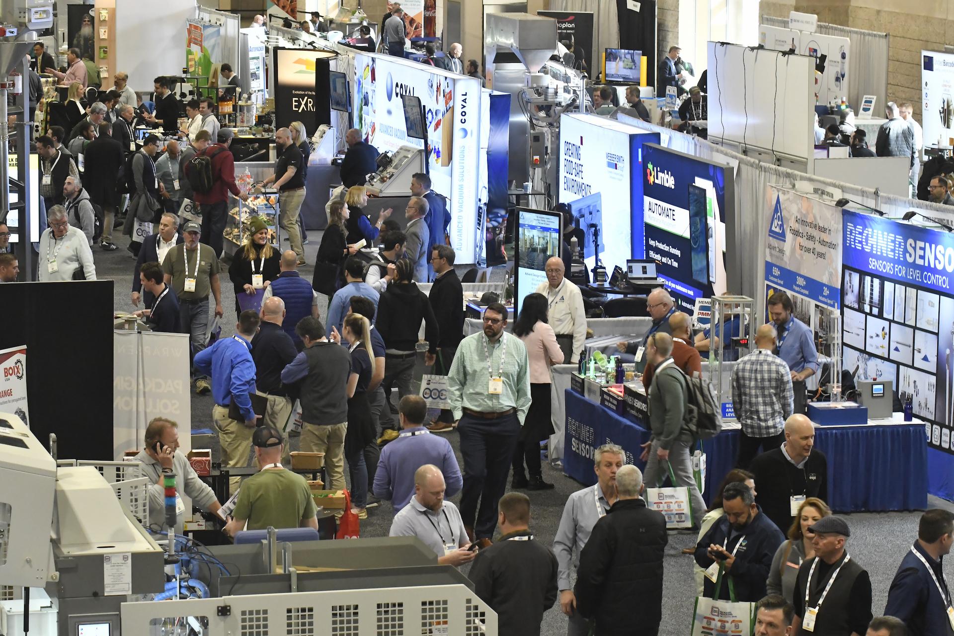 The show floor at PACK EXPO East 2024.