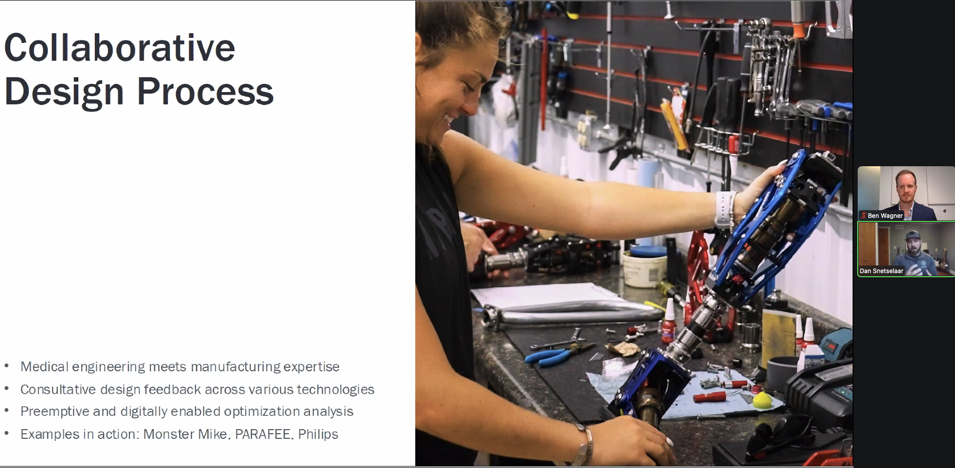 Modern digital manufacturing that includes rapid machining/prototyping can accelerate highly-specialized product development.