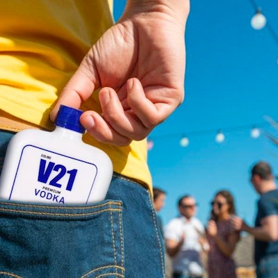 Each production cycle of V21 in rPET bottles is reported to save over 5.7 million liters of water and prevent approximately 138.7 metric tons of carbon dioxide emissions, according to internal estimates.