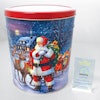 Independent Can Company's “Santa with Reindeer” tapered pail
