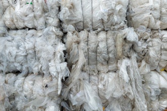 Baled polyethylene film awaits processing. California’s EPR law is pushing investment in end markets and infrastructure to ensure that material like this finds a viable second life rather than landfill.