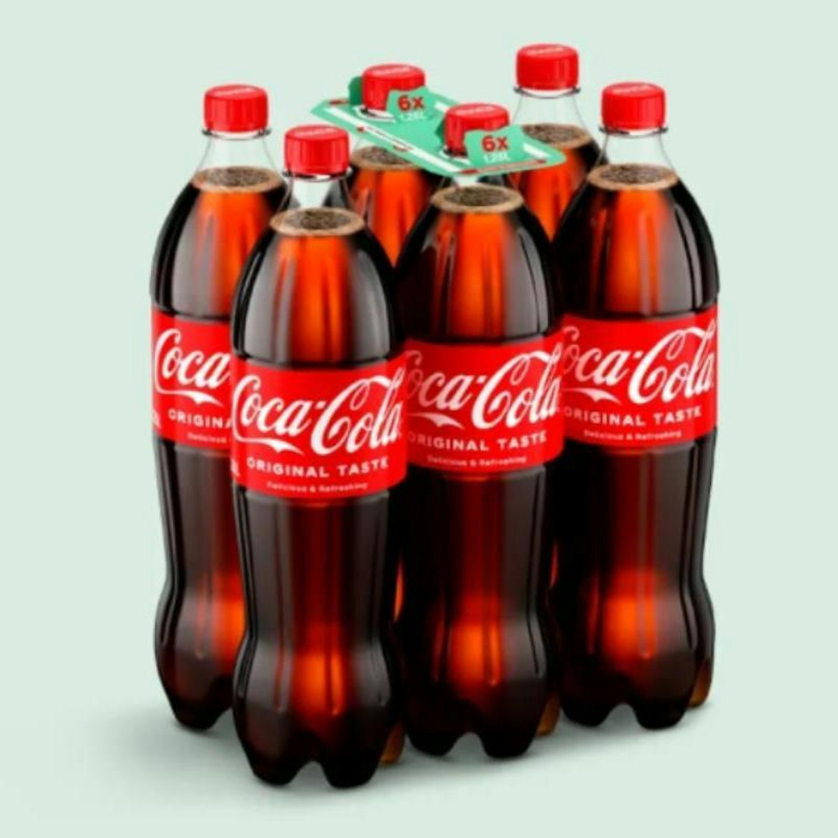 Coca-Cola Trials Glue-dot Multipack, Patrón ออกแบบแก้วใหม่