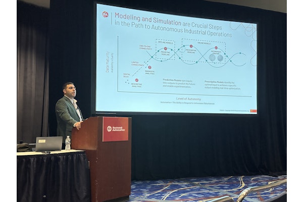 Dwayne Negron, digital twin capability manager at Kalypso, a Rockwell business, noted that more end users are “bringing in digital twin requirements on first pass to their contracts.
