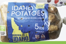 Wada Farms’ new 30% post-consumer recycled potato bag for Walmart is the first known food-contact PCR film in the retail potato market. The bag maintains performance and print quality comparable to virgin polyethylene while reducing virgin plastic use by more than 100,000 pounds annually.
